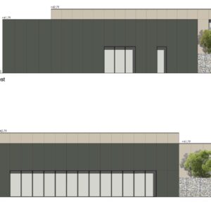 Facade ouest-est